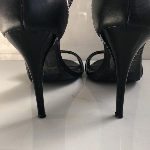 Mossimo Black 4" Strappy Sandals, 9.5 - Picture 3 of 11